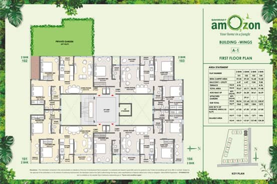 Wing A Floor Plans